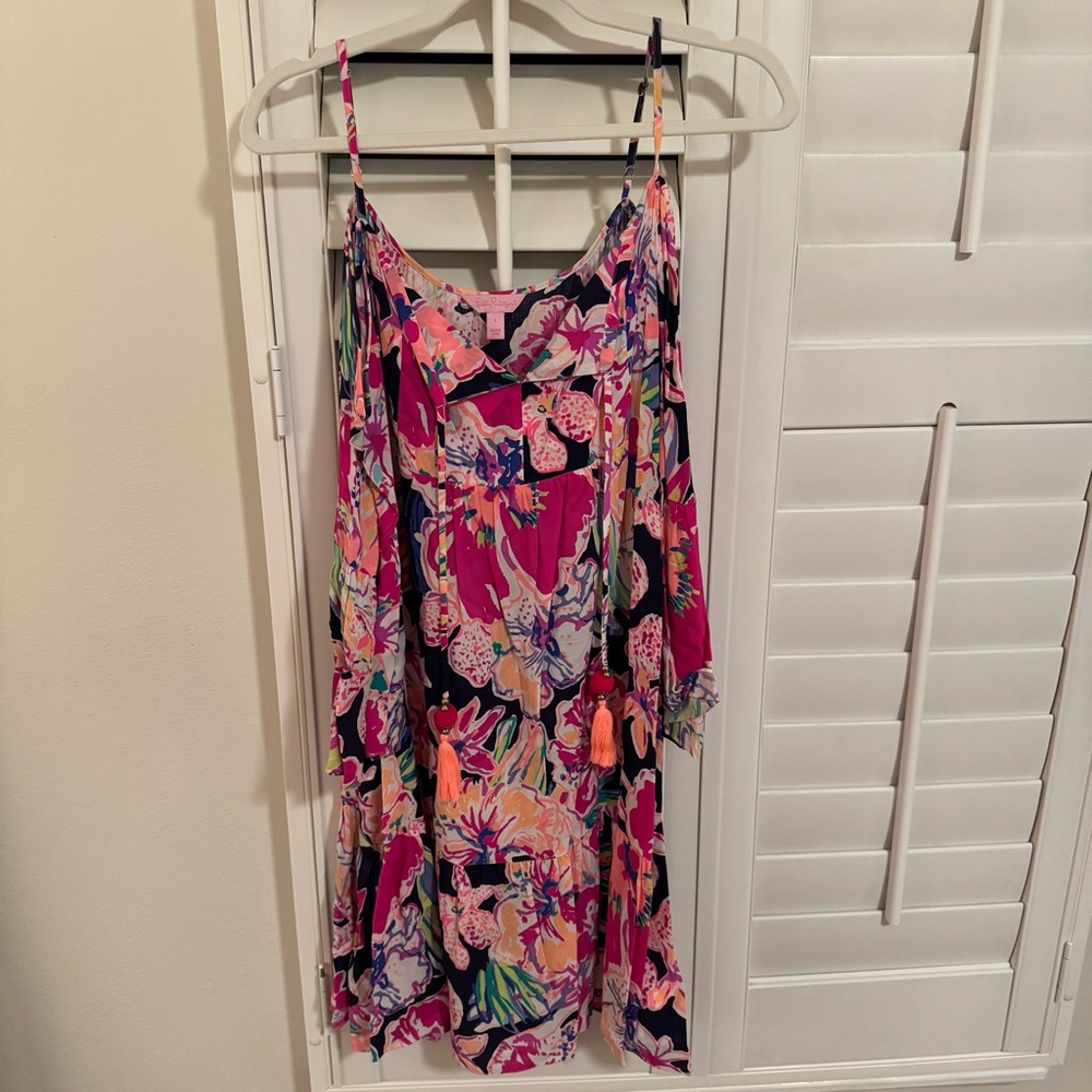NWOT Lilly Pulitzer Open Shoulder Dress
